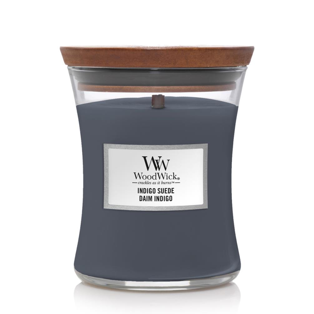 WoodWick Indigo Suede Medium Hourglass Candle £22.49